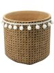 Rattan Tassels Planter