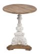 Antique White Side Table