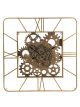 Golden Gears Wall Clock