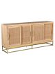 Blonde Cane Sideboard
