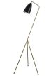 Shifted Base Floor Lamp