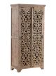 Carved Mango Wood Cabinet