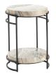 Doubles Marble Accent Table