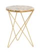 Golden Agate Accent Table