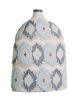 Ikat Handpainted Vase