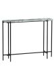 Aqua Quartz Console Table