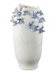 Swirling Birds Vase Tall
