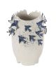 Swirling Birds Vase Wide