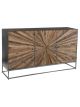 Gunmetal Steel Sideboard