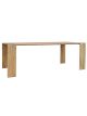 Natural Teak Dining Table