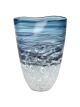 Blue Swirls Vase Small