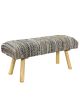 Denim Multicolor Bench