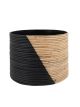 Slanted Wicker Planter Small
