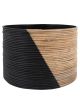 Slanted Wicker Planter Large