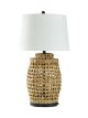 Basketweave Table Lamp