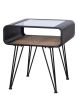 Graphite Accent Table