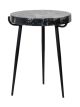 Grey Marble Side Table