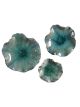 Flowers Wall Decor Aqua