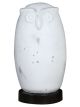 Distressed White Owl Figurine Large