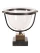 Glass Bowl with Marble Stand