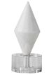 White Marble Diamond Sculpture Medium