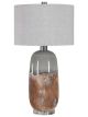 Crackled Table Lamp