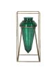 Floating Emerald Glass Vase