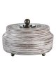 White Glazed Ceramic Jar/Box