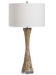 Mottled Rust Table Lamp