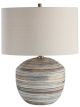 Neutral Stripes Table Lamp