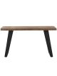 Weathered Oak Console Table
