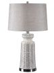 Glazed Tribal Table Lamp