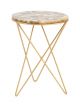 Golden Agate Accent Table