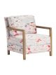Rose Swirls Accent Chair