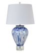 Blue Drip Table Lamp