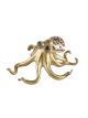 Golden Octopus Figurine
