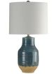 Blue Dipped Table Lamp