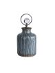 Fluted Ceramic Bottle Small