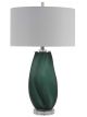 Organic Emerald Table Lamp